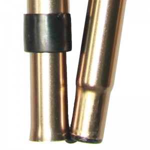 WA9 Bastón plegable de catro seccións de aliaxe de aluminio