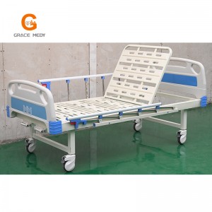 R04 2 μανιβέλα χειροκίνητο νοσοκομειακό κρεβάτι