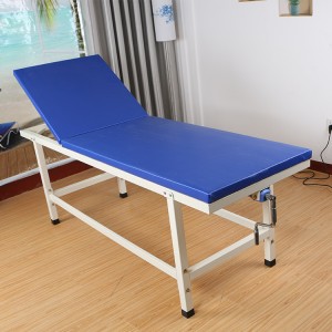 cama de hospital unha cama de función Mesa de exame/ Camas de exame individual unha manivela Cama clínica