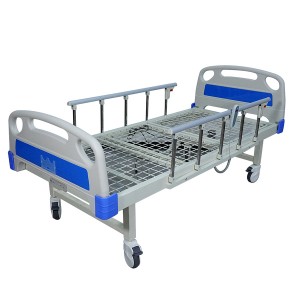 N02 ABS Adjustable Medical Furniture yamagetsi imodzi ntchito Odwala Namwino Hospital Bedi