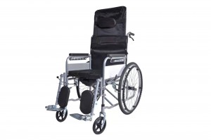 skladací hliníkový invalidný vozík