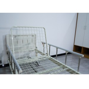 ien Funksje Hânlieding Nursing Care Clinic ICU Patient Sikehûs Bed Medyske Equipment Sikehûs Furniture single crank sikehûs bed