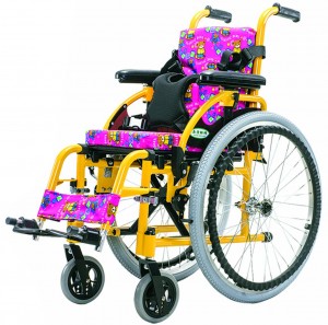 Elektrický detský invalidný vozík