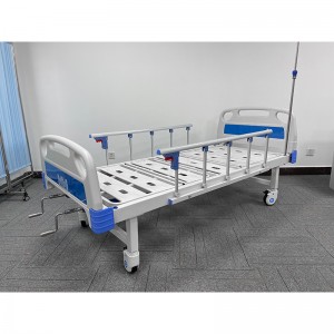 2 alkūninė rankinė ligoninės lova B04-3