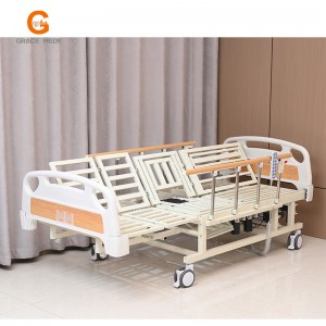 ZC03E 黄色の色の電気完全なカーブの転換の看護のベッド