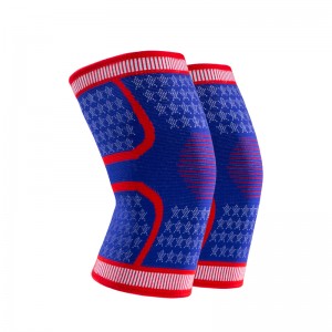 HX001 Nylon Fabric Sports Knee Pad Brace Support Sleeve
