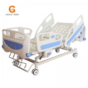 A01 4 crank five function manual hospital bed A01