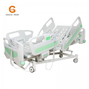 מיטת הטיה חשמלית לבית חולים עם חמישה פונקציות A01-2