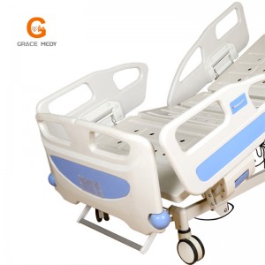 Limang function na electric hospital icu bed A01-3