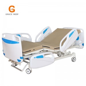 ABS ثلاثة كرنك سرير المريض بالمستشفى ثلاث وظائف A02-1