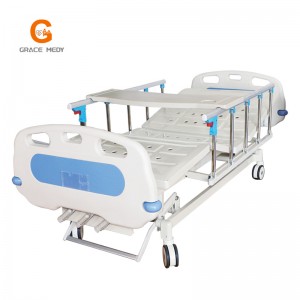 A02-8 χειροκίνητο νοσοκομειακό κρεβάτι τριών λειτουργιών