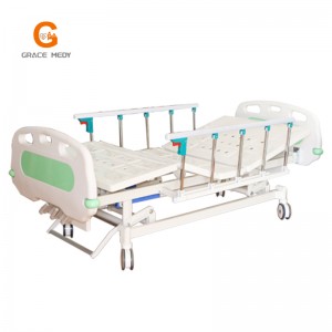 A02-8 pat de spital manual cu trei funcții