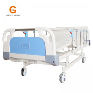 A04 Болнички кревет за глава од не'рѓосувачки челик и ABS