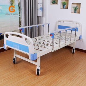 Ліжко лікарняне плоске ручне B01-5