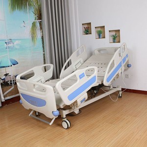 Electic five function hospital bed