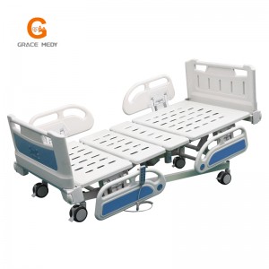 R01E limang function na electric icu nursing hospital bed
