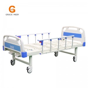 R04 2 kľukové manuálne nemocničné lôžko