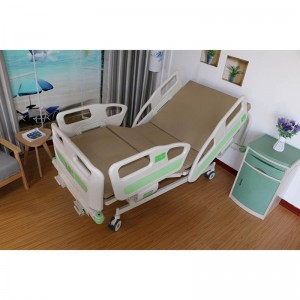 Fashion color 2 function hospital nursing bed A04-1
