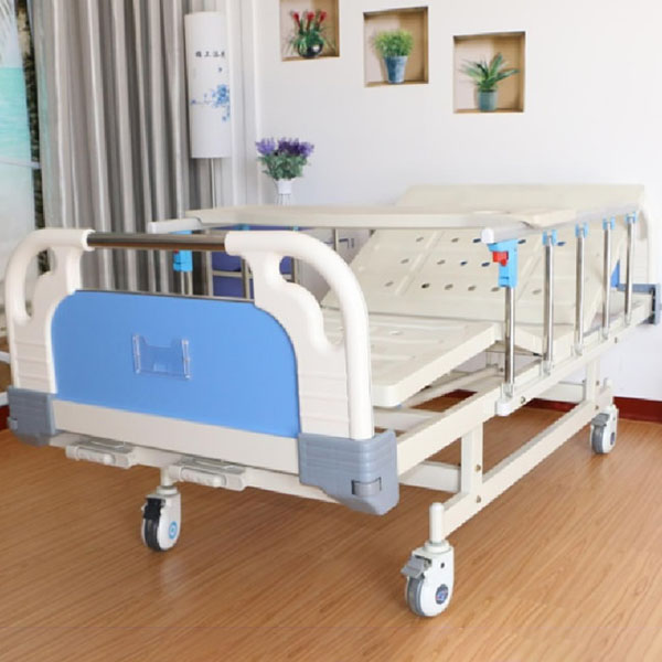 Stainless steel and ABS composite head hospital bed A04-2 Featured Image