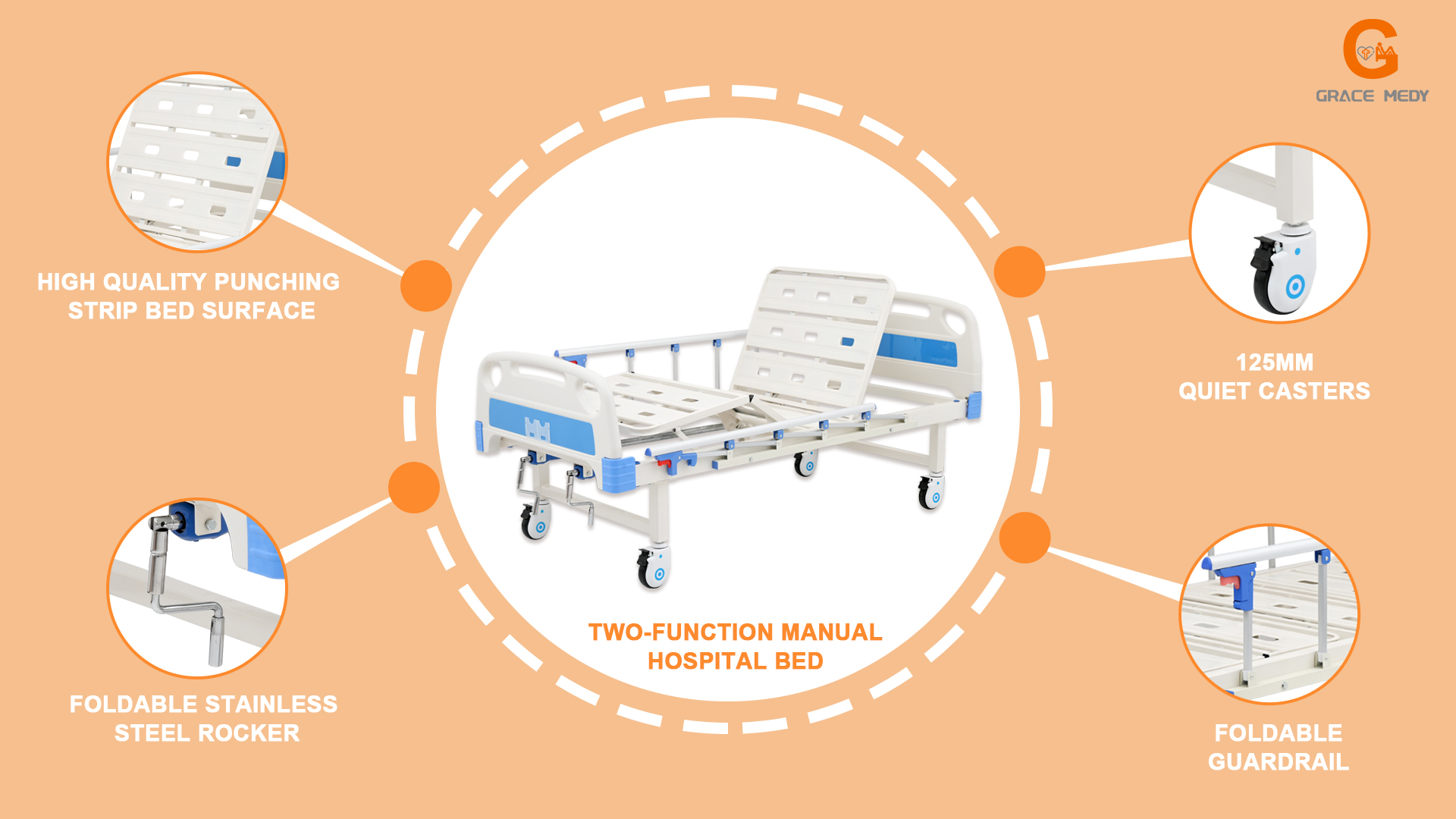 2 function hospital bed