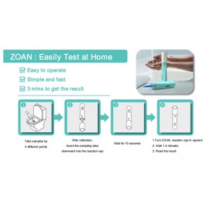 home self one step rapid test fecal immunochemical occult blood reagent tagagawa ng FOB test kit