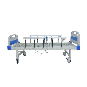 N02 ABS Mobiliario médico axustable eléctrico dunha función Cama de hospital de enfermaría para pacientes