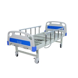 उच्च गुणवत्ता वाले मोटर चिकित्सा रोगी नर्सिंग बिस्तर के साथ इलेक्ट्रिक दो फंक्शन अस्पताल बिस्तर