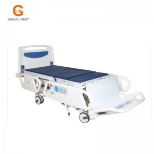 Luukse Multifunksionele Hospitaal ICU Kamer Elektriese Verpleegstoel Posisie Bed