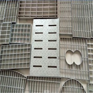 Yakagadzirwa Yakagadzirwa Indasitiri Platform Irregular Special Shaped Steel Grating