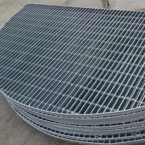 Customized Fabricated Industrial Platform Irregular Special Shaped Steel Grating