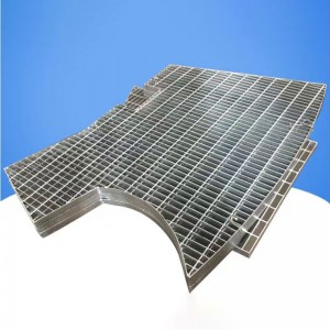 Dostosowana platforma przemysłowa Nieregularna stalowa krata o specjalnym kształcie