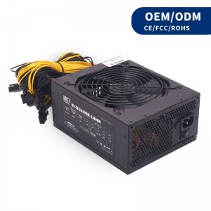 Custom Wholesale Computer Power Supple 1800W 2000W 2500W 2800W 3000W ATX Graphics Card Power Supplies For GPU Miner Rig Case Mute PSU