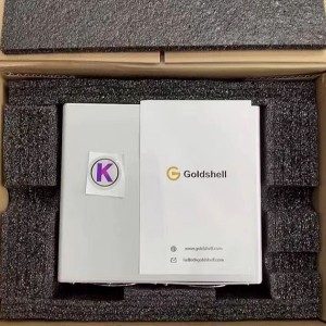 د گولډ شیل کان کیندونکی KDbox پرو 2.6T KD-BOX 1.6 T/S Kadena（KDA）ASIC کان کیندنې هارډوارډ Blake2S کریپټو الګوریتم