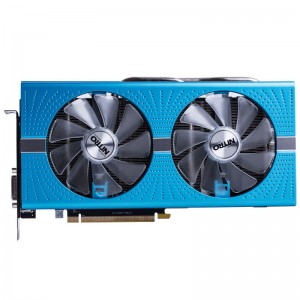 Sapphire RX 590 580 8G nitro plus nitro+ 8 12 GPU แท่นขุดเจาะที่สมบูรณ์แบบสำหรับการขุด ETH 8GPU miner AMD กราฟิกการ์ด