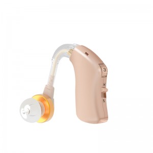 Great-Ears G21 การลดเสียงรบกวนที่ใช้งานง่าย ประหยัดการใช้พลังงานต่ำหลังหู เครื่องช่วยฟังสำหรับการสูญเสียการได้ยิน