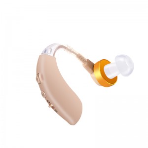 ग्रेट-ईयर्स G25L रिचार्जेबल अल्ट्रा-हाई पावर 4 मोड कम खपत, गंभीर श्रवण हानि के लिए कान के पीछे अच्छी गुणवत्ता वाला श्रवण यंत्र