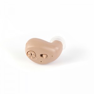 Great-Ears G18 recargable en el oído audífonos recargables de bajo consumo y tamaño pequeño
