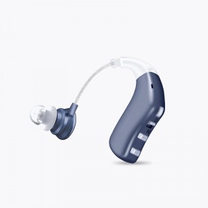 Great-Ears G28L แบบชาร์จไฟได้ 2 โหมดการฟัง ลดเสียงรบกวนด้านหลังเครื่องช่วยฟังในหู
