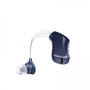 Great-Ears G28L recarregável 2 modos de audição baixo consumo de redução de ruído atrás da orelha aparelhos auditivos