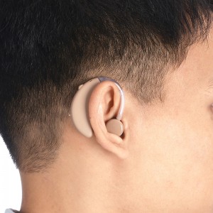 Apparecchi acustici retroauricolari ricaricabili Great-Ears G23 con riduzione del rumore, economici e a basso consumo