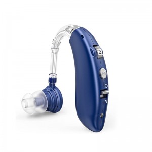 Great-Ears G25BT oppladbar støy blå tann kobles til Telefon støyreduksjon lavt forbruk hot-selger bak øret høreapparater