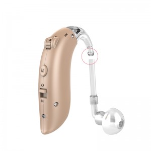 Zoo-tsim roj teeb Tester Digital Hearing Aid Rechargeable Hearing Aid Tubes
