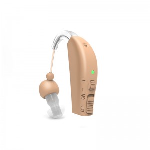 Great-Ears G27, recargable, carga rápida, reducción de ruido detrás de la oreja, audífonos de bajo consumo para pérdida auditiva