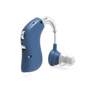 Great-Ears G28 намаляване на шума ултраниска консумация лесен за използване икономичен зад ушния слухов апарат за загуба на слуха