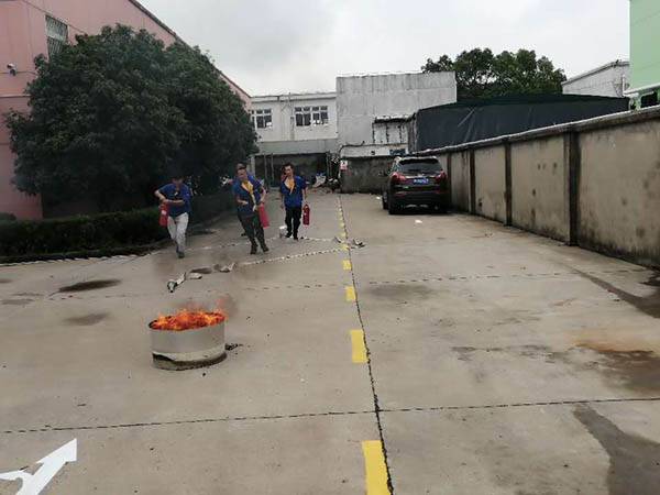 Shanghai Great Roll-forming Machinery Carried Out Fire Drill
