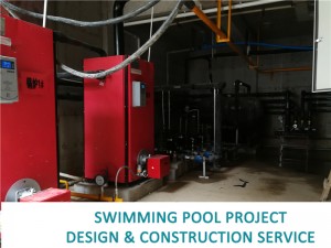 commercial swimming pool design and pool accessory