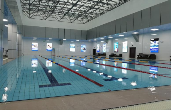 25m *12.5m *1.8 m indoor temperature-controlled swimming pool equipment system project