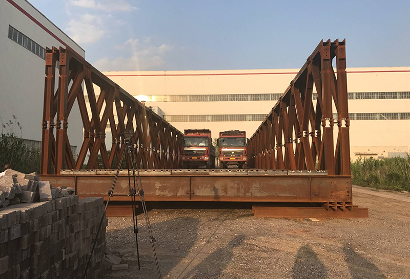 Dvojni pasovi GW D Modularni most Predstavljena slika