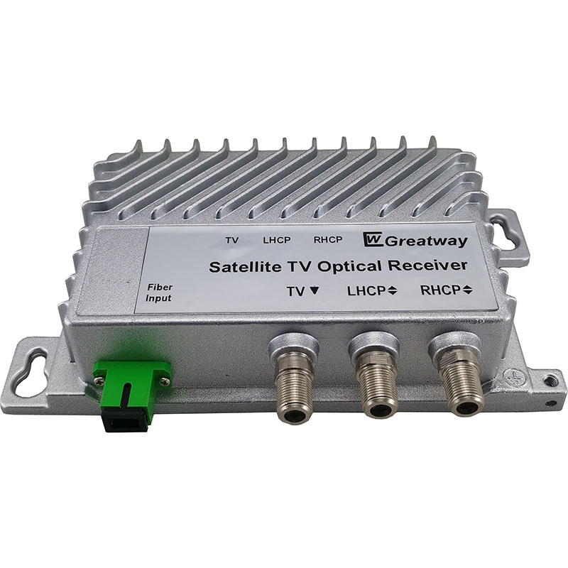 تلویزیون GLB3500M-3 Terr و یک LNB باند پهن روی فیبر تصویر ویژه