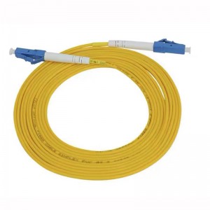 Cable de conexión de fibra SC ou LC ou puente de fibra